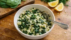 Σπανακόρυζο λεμονάτο: η απλή συνταγή για να βγαίνει πάντα μελωμένο