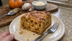 Τούρτα με ριγκατόνι ολικής και κολοκύθα: ένα πιάτο φούρνου που εντυπωσιάζει
