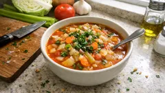 Detox λαχανόσουπα με λάχανο και ντομάτα: ελαφριά, χορταστική και για meal prep