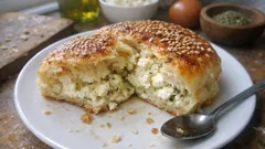 Θρακιώτικη τυρόπιτα με αφράτη ζύμη: η παραδοσιακή συνταγή που πετυχαίνει εύκολα