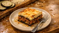Μουσακάς χωρίς τηγάνι: μελιτζάνες στον φούρνο και μπεσαμέλ που δένει εύκολα