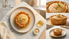 Τραγανά φορμάκια με φύλλο κρούστας και αμύγδαλο – σιροπιαστά χωρίς να μουλιάζουν