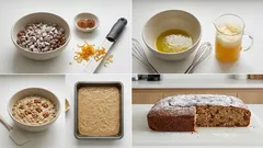 Νηστίσιμη κρητική σταφιδόπιτα στο ταψί: ζουμερή και αρωματική με πορτοκάλι