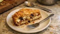 Μηλόπιτα με φύλλο κρούστας και κρέμα: τραγανή, ζουμερή και όμορφη στο κόψιμο