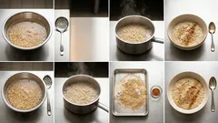 Βαρβάρα (ασουρέ) με σιτάρι και ρόδι: η παραδοσιακή κρέμα που «δένει» σωστά