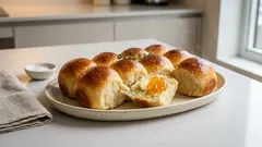 Αφράτα ατομικά ψωμάκια χωρίς μαγιά: έτοιμα σε 30′ με μπέικιν πάουντερ