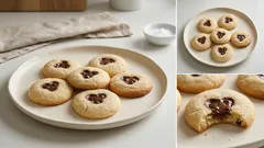 Αφράτα μπισκότα βουτύρου με σοκολάτα: τρυφερά και κρατούν φρέσκα μέρες