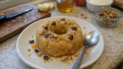 Χαλβάς με μήλα χωρίς ζάχαρη: αρωματικός, σιμιγδαλένιος και πολύ εύκολος