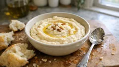 Σκορδαλιά με αμύγδαλο και ψητό σκόρδο: βελούδινη, ήπια και πολύ εύκολη