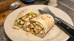 Τορτίγια με κοτόπουλο και γιαούρτι: εύκολη, χορταστική και έτοιμη χωρίς κόπο