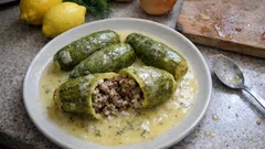 Κολοκυθάκια γεμιστά αυγολέμονο στην κατσαρόλα – ζουμερά και δεμένα σωστά