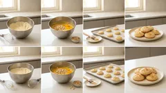 Αμυγδαλωτά μπισκότα φούρνου: αφράτα, βουτυρένια και πάντα πετυχημένα