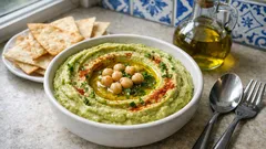 Χούμους με αβοκάντο: πιο κρεμώδες, δροσερό και έτοιμο για βουτιές