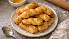 Αφράτα κουλουράκια βουτύρου με πορτοκάλι – το κόλπο με τη σόδα για ωραίο φούσκωμα