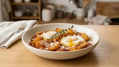 Πατάτες με αυγά στην κατσαρόλα: χορταστικό φαγητό με λίγα υλικά