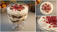 Χριστουγεννιάτικο trifle με μαρέγκες και μπισκότα – εντυπωσιακό στο μπολ, χωρίς δυσκολία