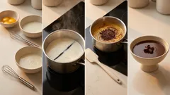 Κρέμα σοκολάτας στην κατσαρόλα: βελούδινη και σταθερή, χωρίς σβόλους