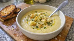 Σούπα λαχανικών με κουνουπίδι: βελούδινη, χορταστική και χωρίς κρέμα γάλακτος