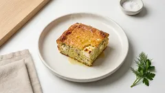 Λαχανόπιτα χωρίς φύλλο με γιαούρτι και φέτα – αφράτη, εύκολη και πάντα πετυχημένη