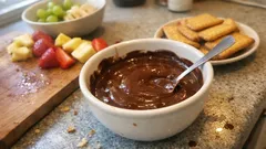 Φοντύ σοκολάτας με 3 υλικά: έτοιμο σε λίγα λεπτά για βούτηγμα