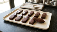 Μπισκότα βουτύρου με κακάο και κουβερτούρα – τραγανά, που λιώνουν στο στόμα