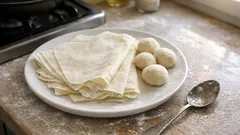 Άζυμο ζυμάρι για πίτες και φύλλο: η εύκολη βάση που δουλεύεται πάντα καλά