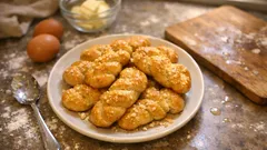 Πασχαλινά κουλουράκια αφράτα με μαγιά – χρυσαφένια και μαλακά για μέρες