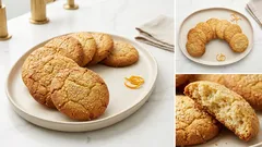 Νηστίσιμα μπισκότα πορτοκαλιού χωρίς μίξερ – τραγανά και αρωματικά με γαρίφαλο