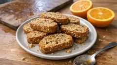 Παξιμάδια λαδιού με πορτοκάλι και γλυκάνισο: τραγανά με σωστό διπλοψήσιμο